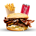 Doner Burger Meal 