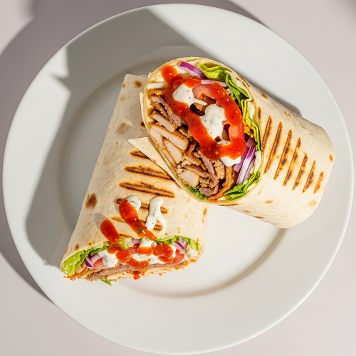 Chicken & Doner Wrap 